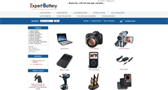 Desktop Screenshot of expert-battery.com